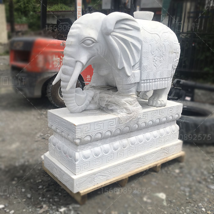 汉白玉大象